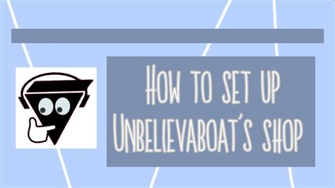 unbelievaboat store.